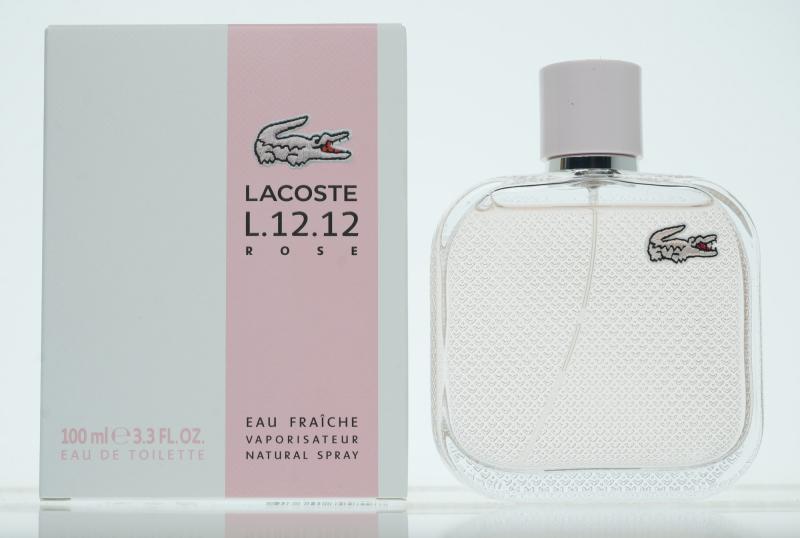LACOSTE EAUDE L12-12 ROSE EAU FRAICHE(W)EDT SP BY LACOSTE FOR WOMEN